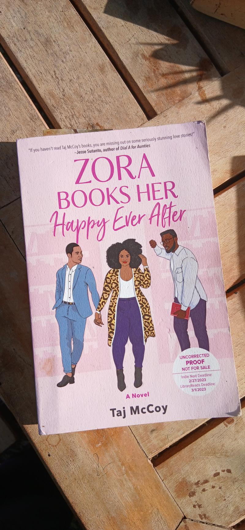 Zora books her happily ever after